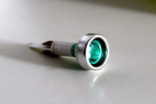 Gruene Signallampe 250V
